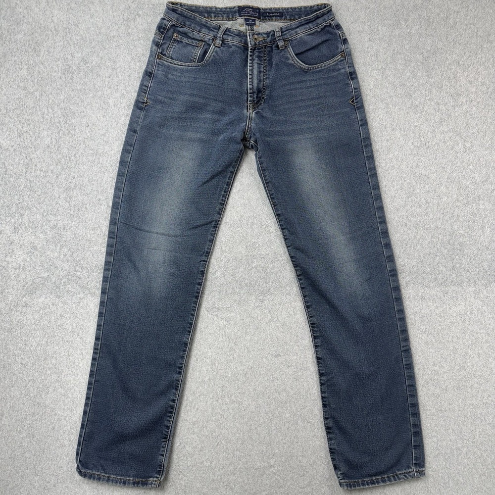 Lucky Brand Billy Straight Jeans Women's 20 Blue Jeans of America 5 Pocket